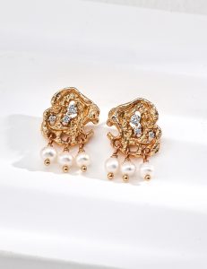 S925 Sterling Silver Pearl Drop Earrings