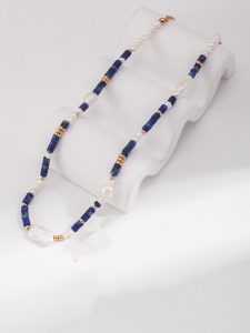 S925 Sterling Silver Baroque Pearl Necklace